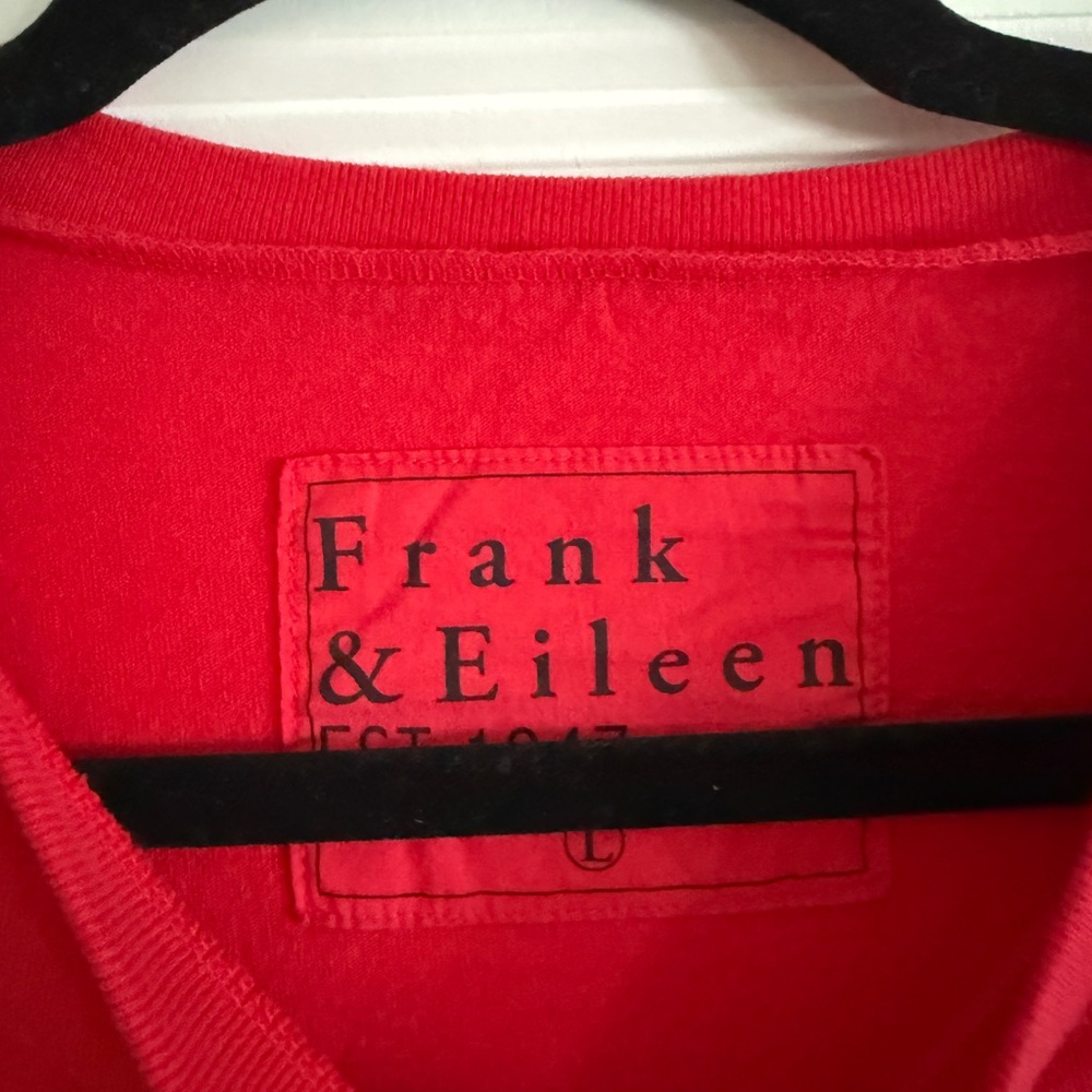 New Frank & Eileen Maxi Red Harper Dress L - Picture 3 of 7